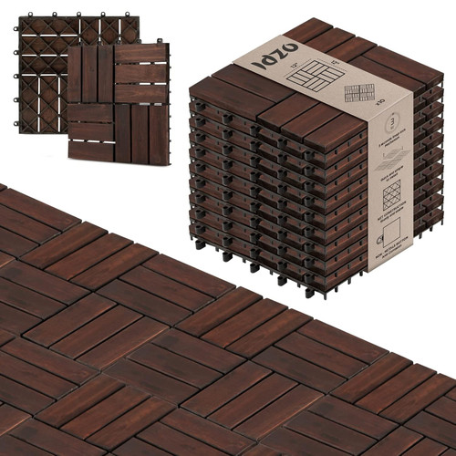 Interlocking deck tiles - interlocking,