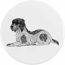 'Italian Spinone' Button Pin