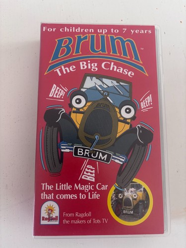 Brum the big chase vhs - brum,