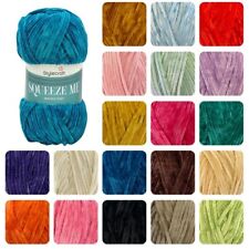 Stylecraft Squeeze Me DK 100g Velvet Chenille Knitting Crochet Yarn