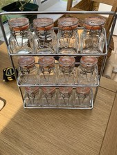 12 X Small Kilner Jars For Herbs & Spices Kilner Jar Spice Rack