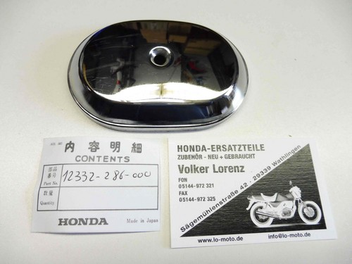 New and genuine honda chrome - new,