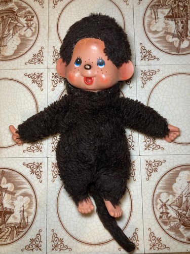 Monchhichi doll plush vintage - doll,