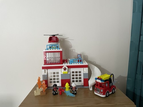 Lego duplo fire station - lego, duplo: