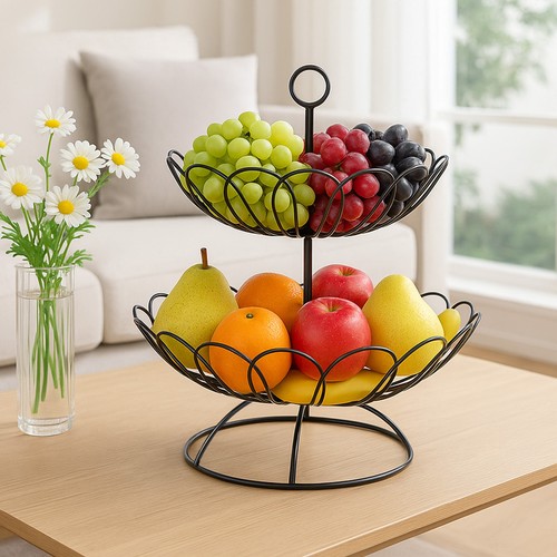 Tier fruit bowl - 2-tier,