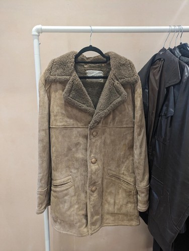 Vintage real genuine - , suede