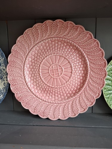 Vintage pink bordallo - pink, pinheiro