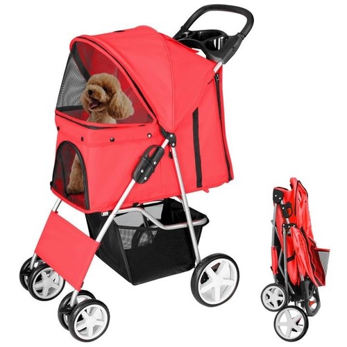 Pet travel stroller dog - travel, cat