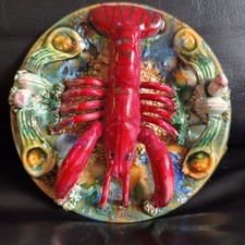 Majolica Portuguese Lobster