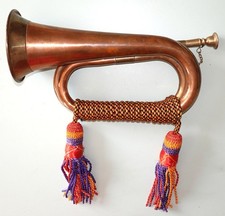 British Army Brass & Copper Bugle