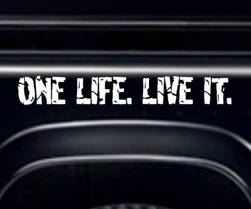 One life live - one, it,