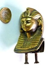 ANTIQUE CAST BRASS FANCY