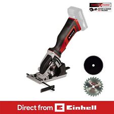 Einhell Cordless Mini Circular Saw 89mm 18V Power X-Change TE-CS 18/89 BODY ONLY