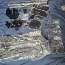 Vonhaus Triple Monitor Stand for 17-27" Screens, Three Screen Monitor Mount