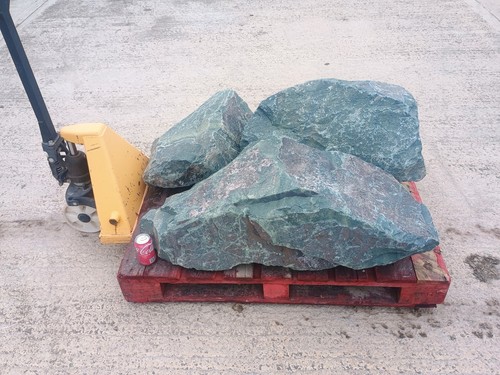 Large granite garden rocks - granite,