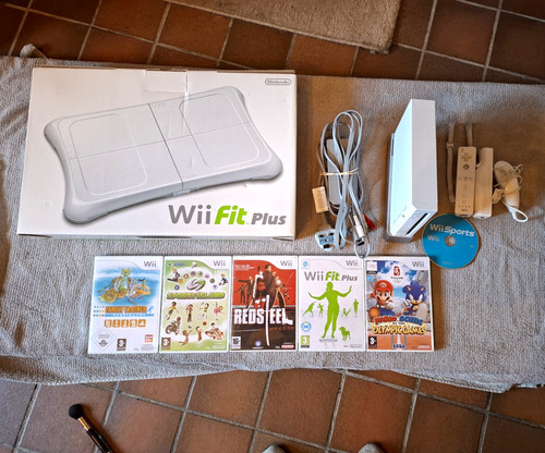 Nintendo wii white pal bundle - wii,