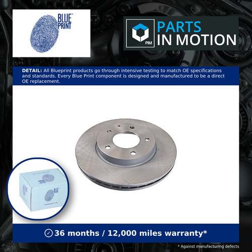Brake discs pair vented - discs,