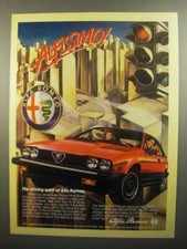 1984 Alfa Romeo GTV-6 Ad -