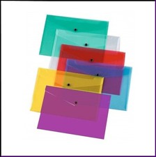 Plastic Stud Popper Wallet In