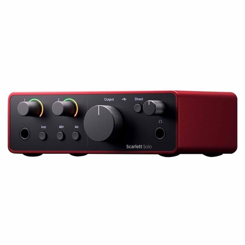 Focusrite scarlett solo - solo, 4th
