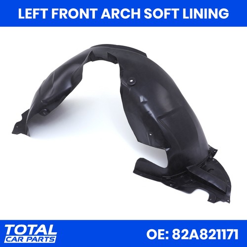 Nearside front arch lining - front,