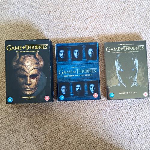 Game thrones dvd box - of, set