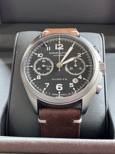 Hamilton khaki aviation pilot - hamilton,