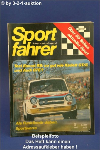 Sport driver ford - 5/76,