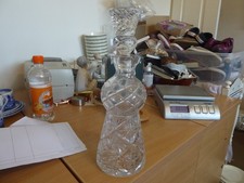 Beautiful large decanter with - ,
