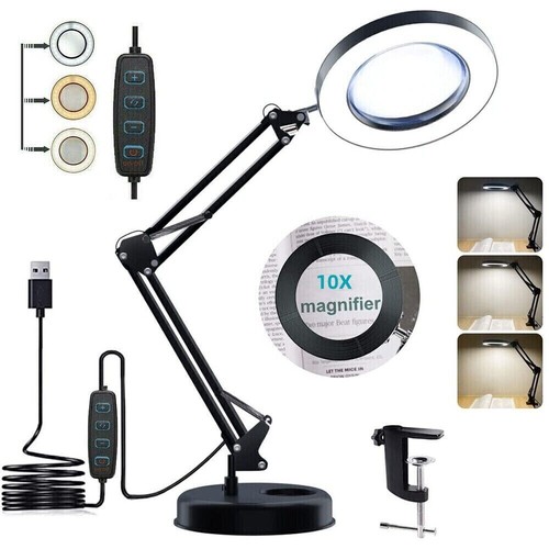 Magnifying glass lamp 10x - lamp, led