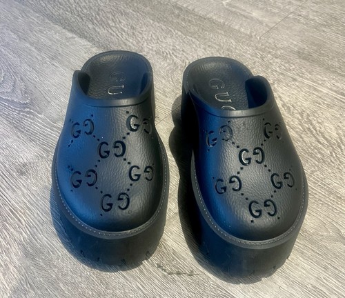 Authentic gucci rubber clogs - gucci,