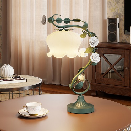 Retro bedside table lamp - retro,