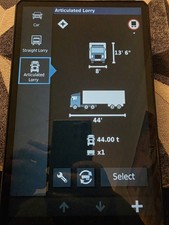 Garmin Dezi LGV 1000 Sat Nav