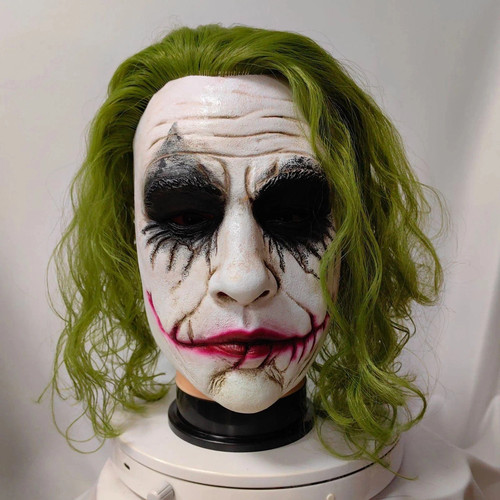 Joker cosplay mask green - cosplay,