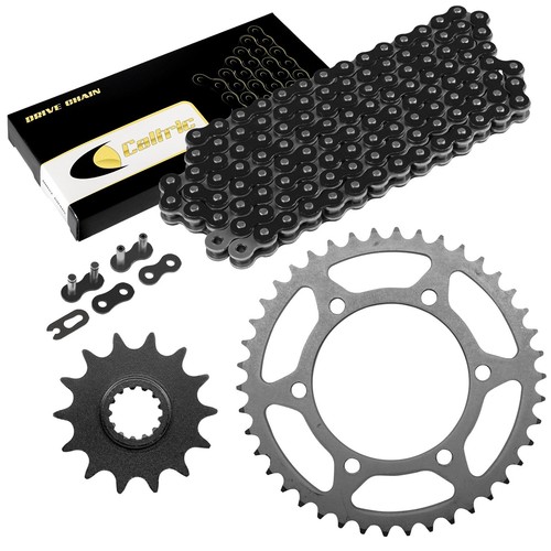Black drive chain and sprocket - black,