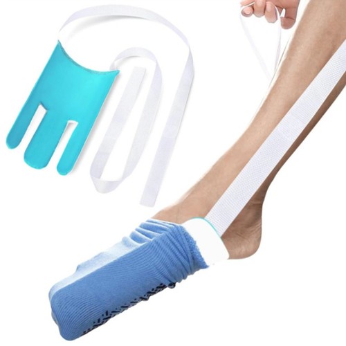 Sock aid tool for - sock,