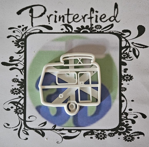 Caravan trailer cookie - cookie, press