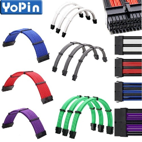 Braided atx sleeved extension - sleeved,