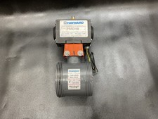 Hayward PMD10 Pneumatic Actuator w/ 2" True Union PVC Ball Valve + MAC Solenoid