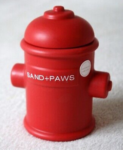 Sand paws ceramic red - red, fire