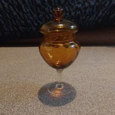 Vintage (1970s) Amber  Stem