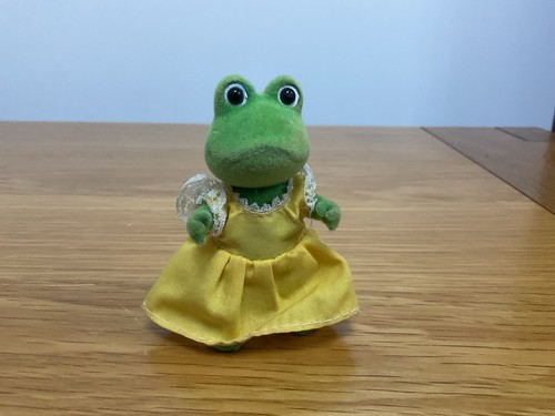 Sylvanian families frog figure - sylvanian,