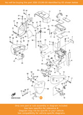 YAMAHA Bracket, 3D8-15199-00