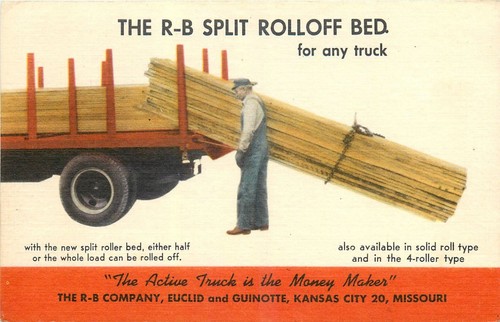 Split rolloff bed truck - r-b,