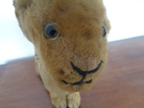 Old mohair straw - old, filled