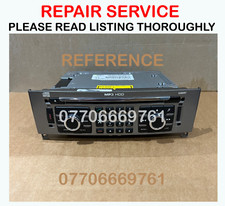 PEUGEOT 207 307 308 407 RT3 RT4 RT5 SAT NAV CD RADIO MAGNETI MARELLI GPS REPAIR