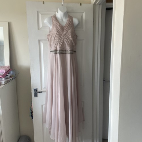 Papaya pink evening gown size - gown,