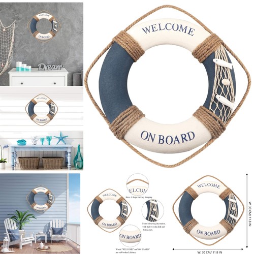 Nautical life ring decoration - nautical,