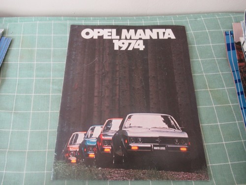 Vintage opel manta 1974 - opel,
