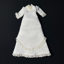 Sindy Blushing Bride 1978 white wedding dress double skirt 44318 fit 12" doll